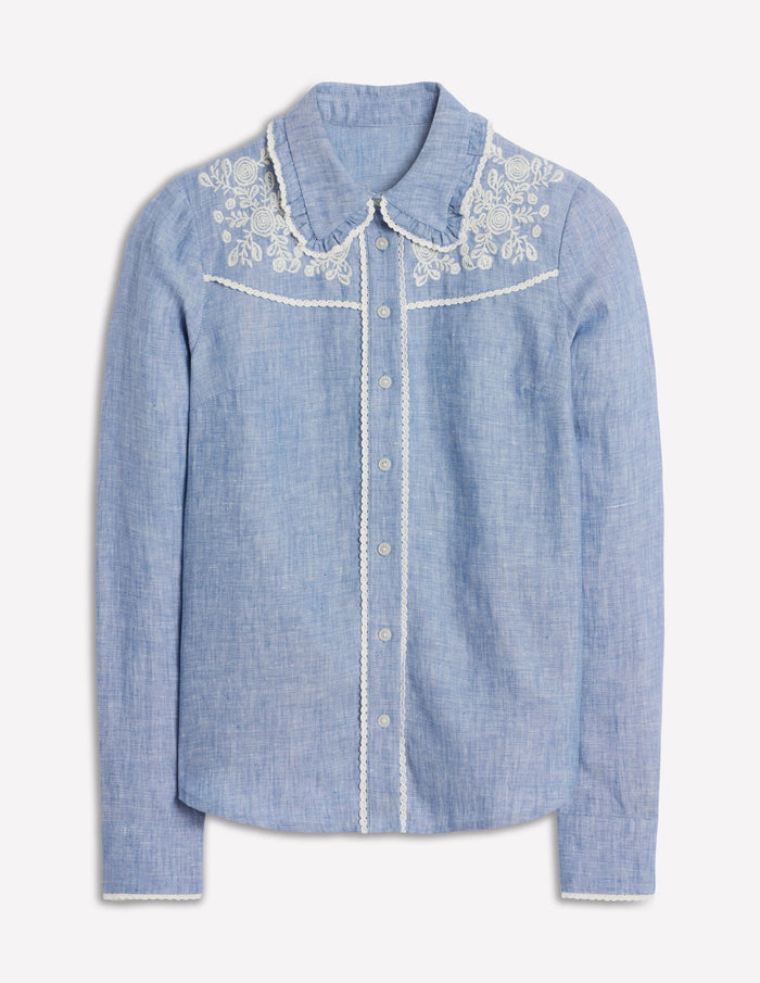 Sienna Western Shirt Chambray