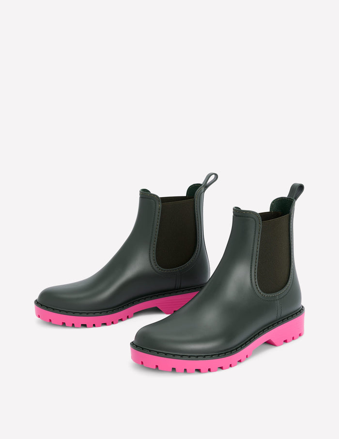 Chelsea Wellie Boot Woodland Green