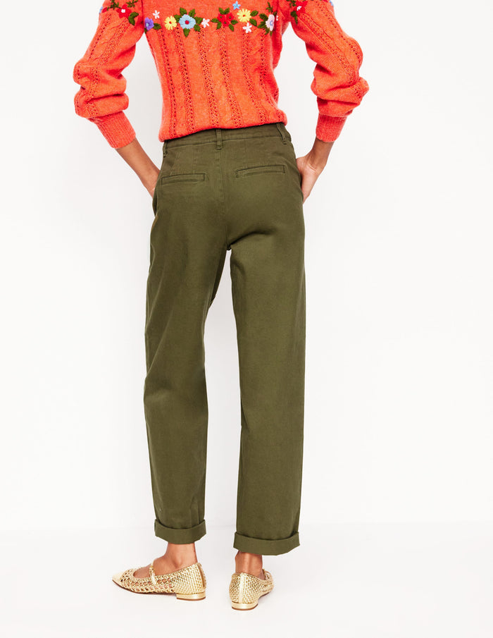 Barnsbury Chino Pants Woodland Green