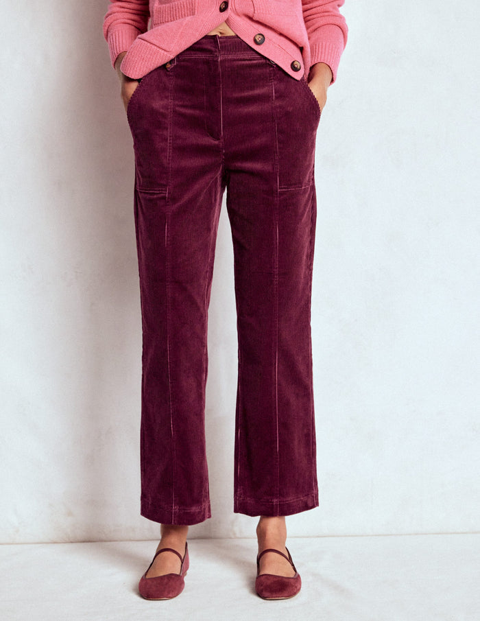 Pimlico Cord Pants Deep Wisteria