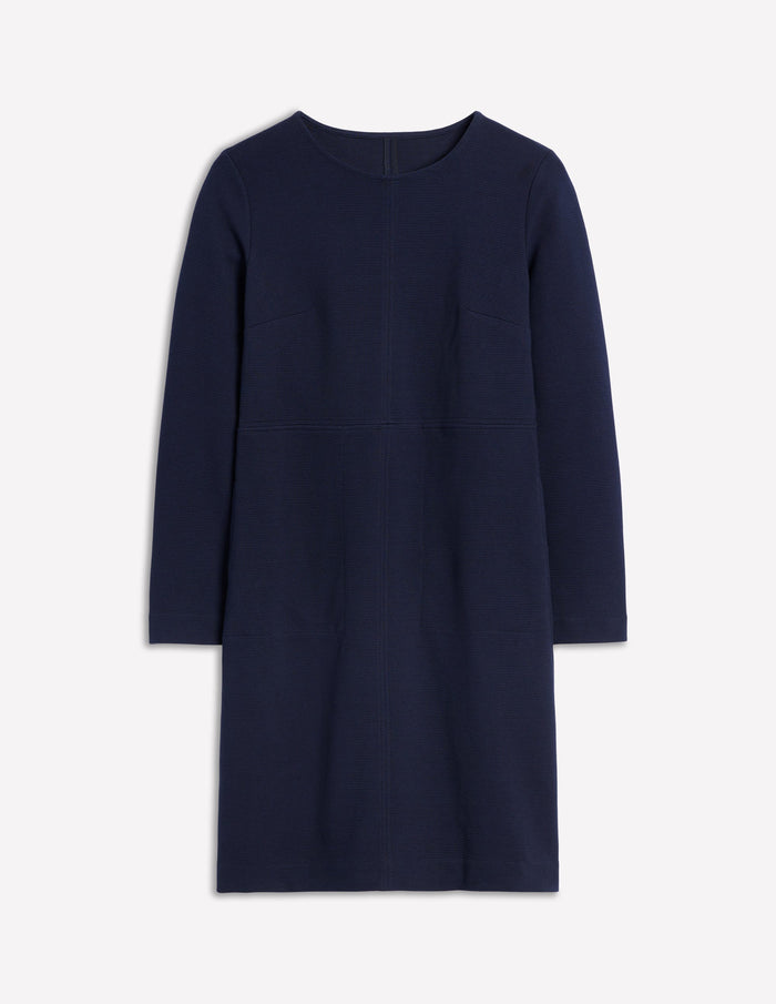 Cornelia Ottoman Dress Navy