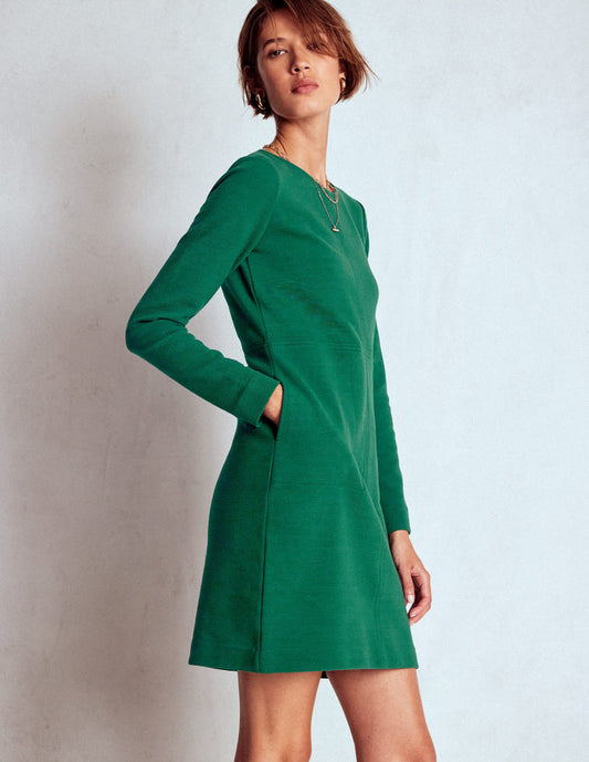 Cornelia Ottoman Dress Emerald Night