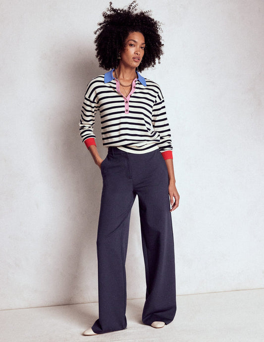 Belgravia Ponte Pants Navy