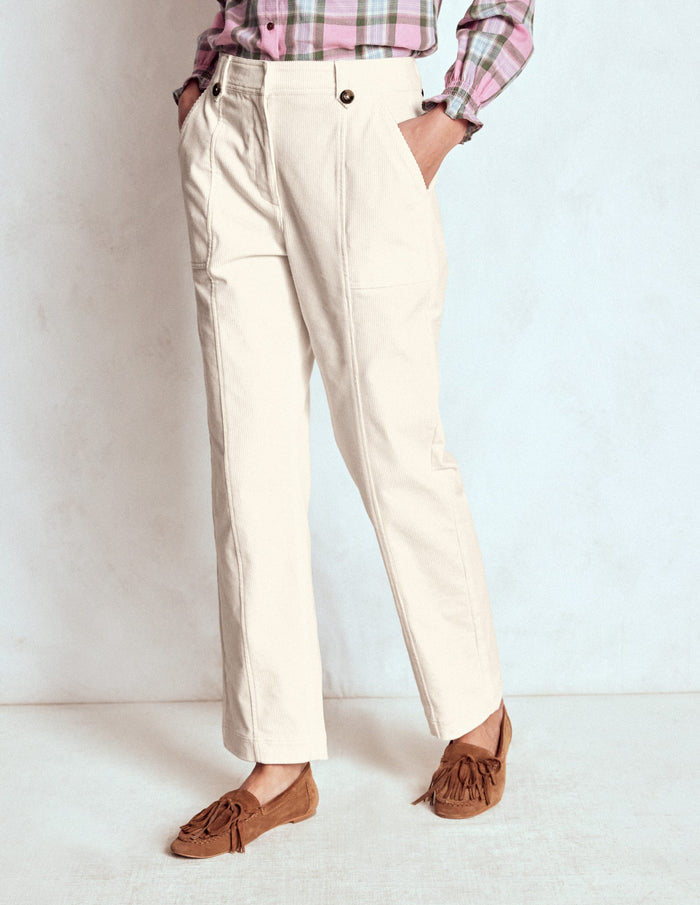 Pimlico Cord Pants Ivory