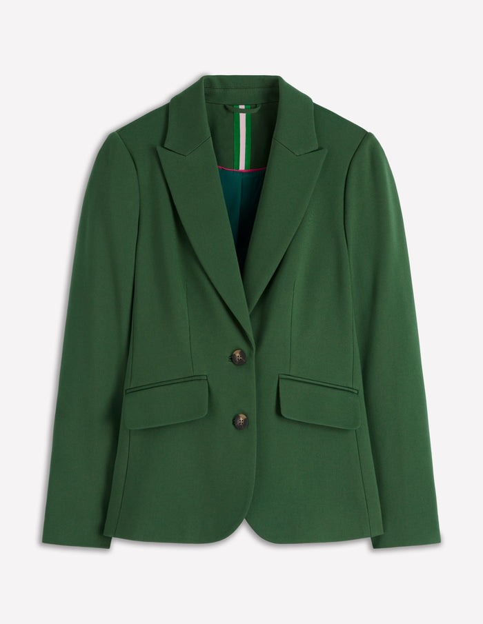 Marylebone Ponte Blazer Hunter green