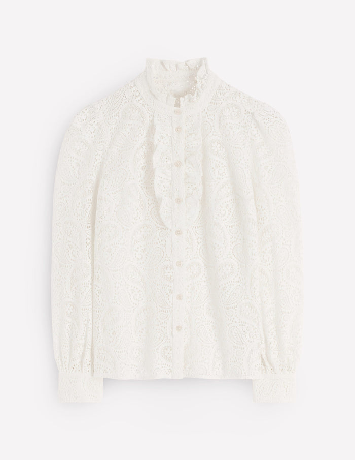 Sasha Lace Top Ivory