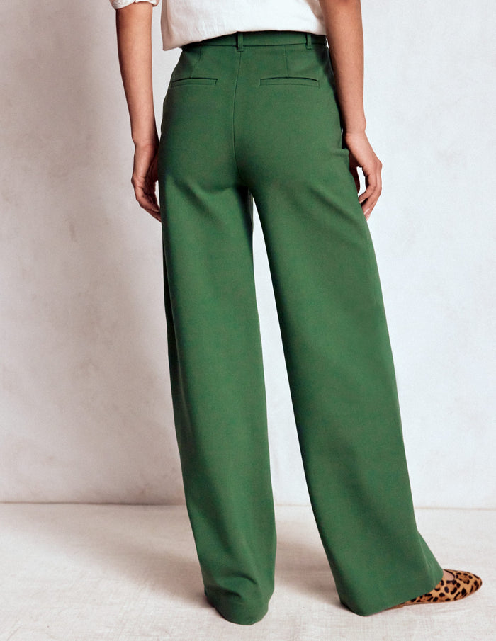 Belgravia Ponte Pants Hunter Green