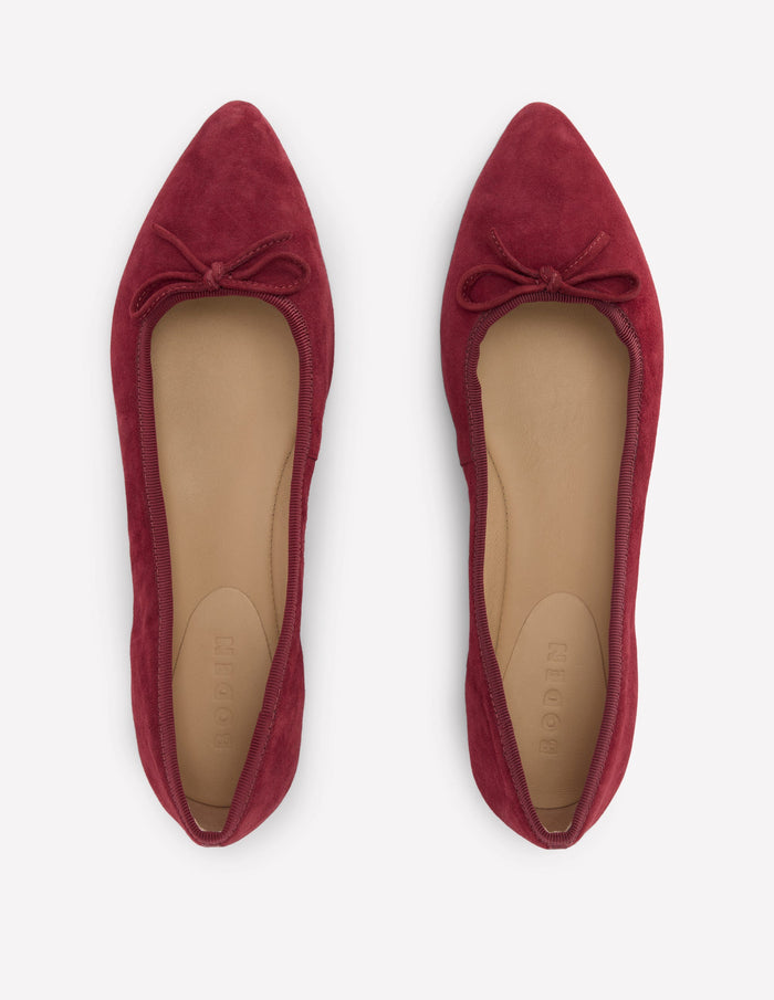 Point Flexi Sole Flat Oxblood