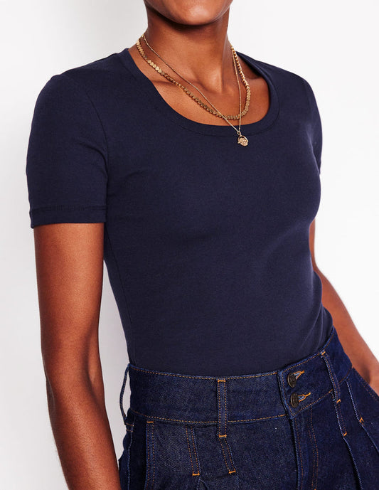 Essential Jersey T-Shirt Navy