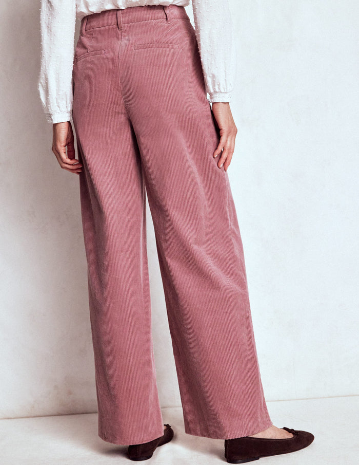 Belgravia Cord Pants Pink Heather