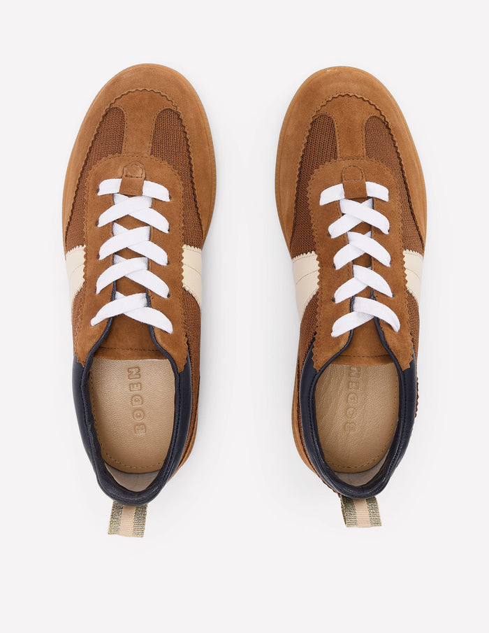 Erin Retro Tennis Trainers Gingersnap