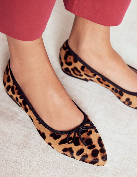 Point Flexi Sole Flat Classic Leopard