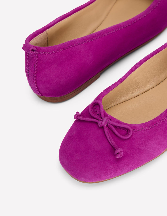 Kitty Flexi Sole Ballet Flats Regal Purple
