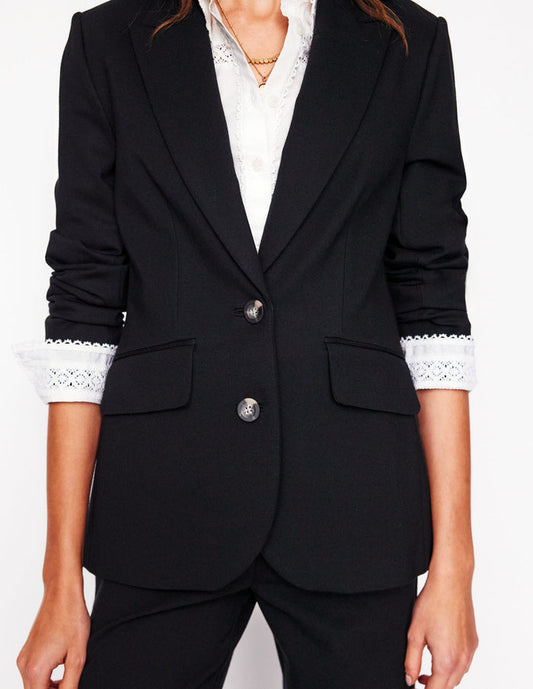 Marylebone Ponte Blazer Black