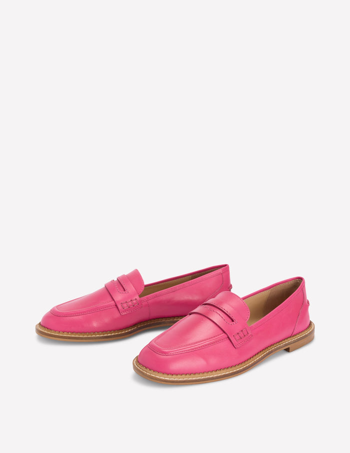 Nya Penny Loafers Pink