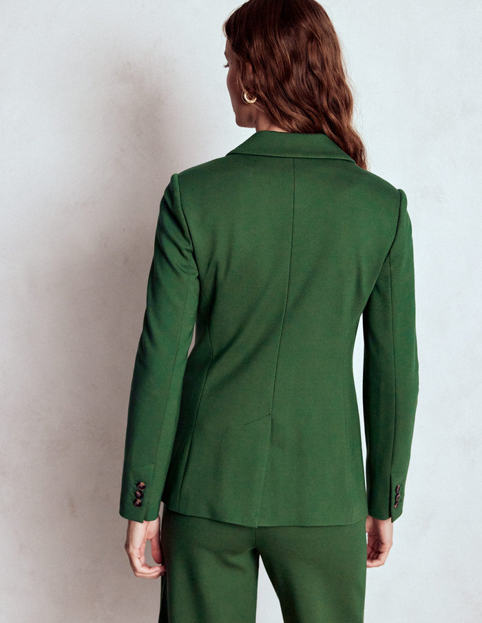 Marylebone Ponte Blazer Hunter green