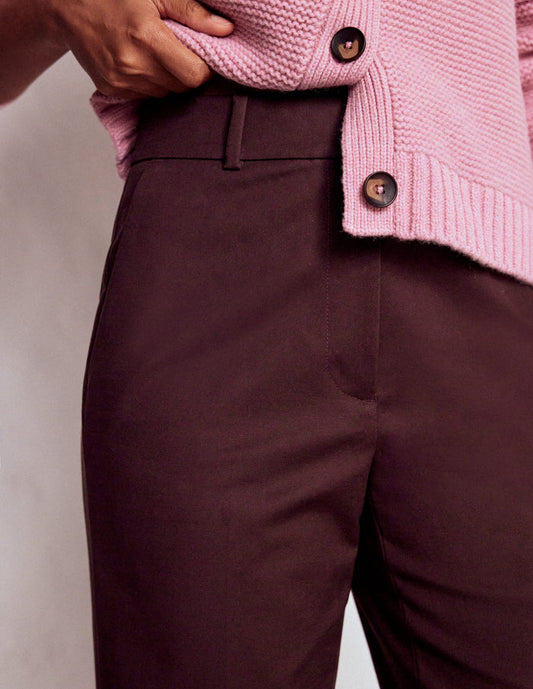 Canonbury 7/8 Pants Deep Aubergine