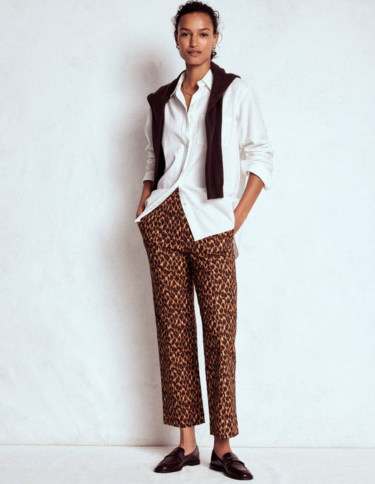 Smart 7/8 Pants Multi, Abstract Leopard