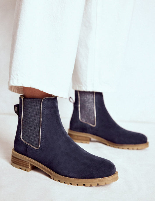 Freya Chelsea Boots Navy