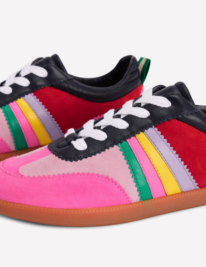 Erin Retro Tennis Trainers Multicolour