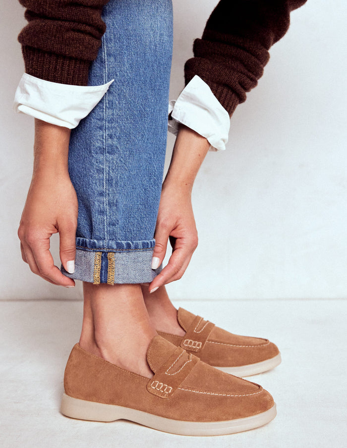 Easy soft loafers Tan