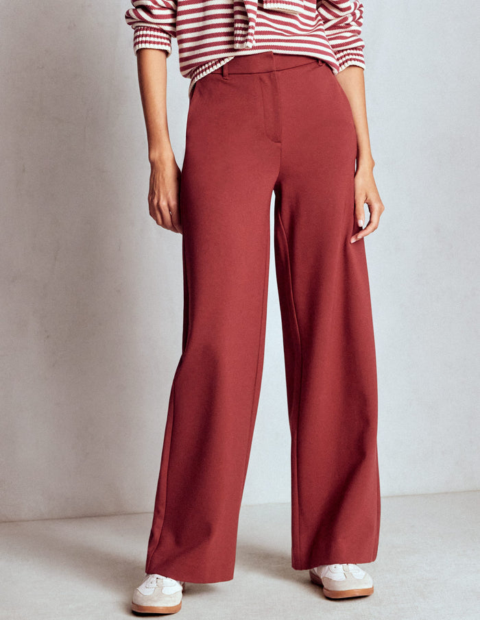 Belgravia Ponte Pants Chestnut