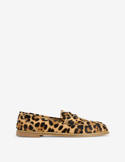 Nya Penny Loafers Classic Leopard