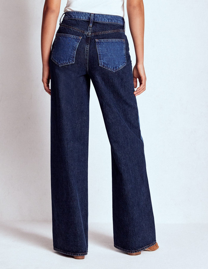 High Rise Wide Leg Jeans Hotch Potch