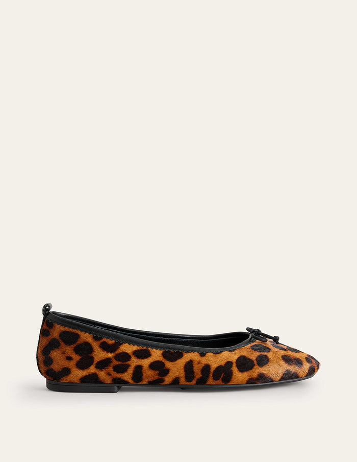 Kitty Flexi Sole Ballet Flats Leopard