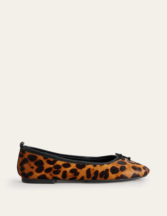 Kitty Flexi Sole Ballet Flats Leopard