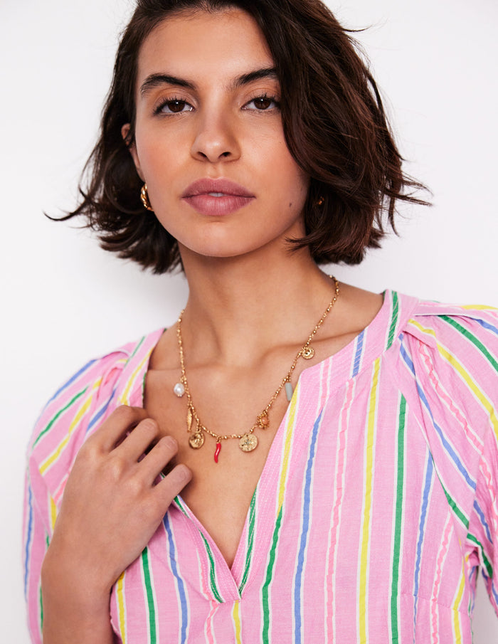 Novelty Charm Necklace Chilli