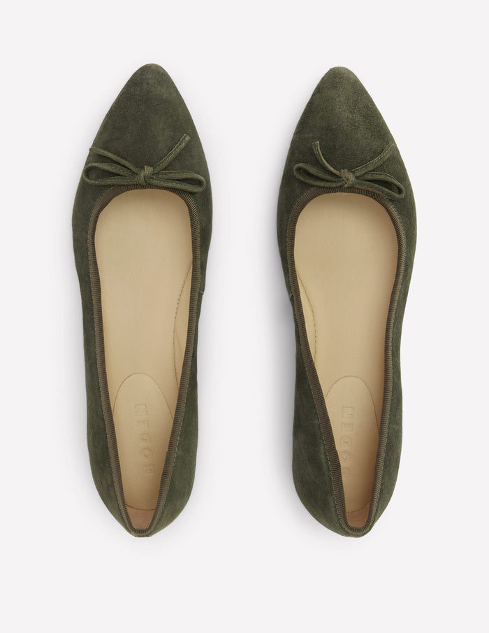 Point Flexi Sole Flat Dark Moss