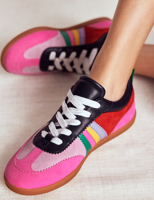 Erin Retro Tennis Trainers Multicolour
