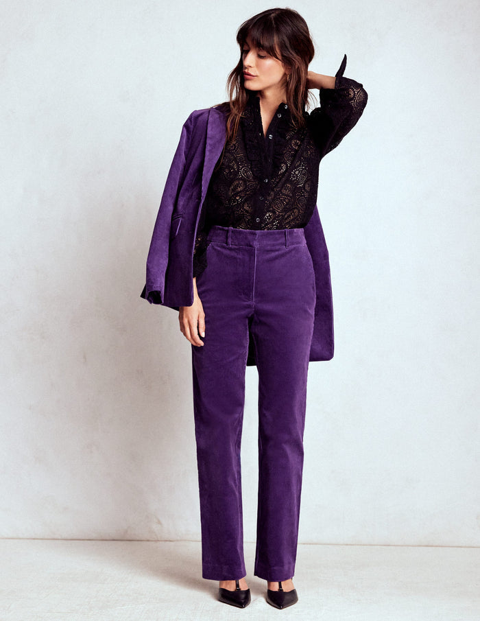 Canonbury Cord Pants Mystical Purple