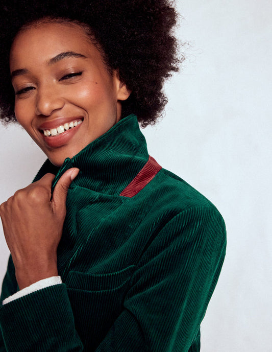 Stamford Cord Blazer Fern