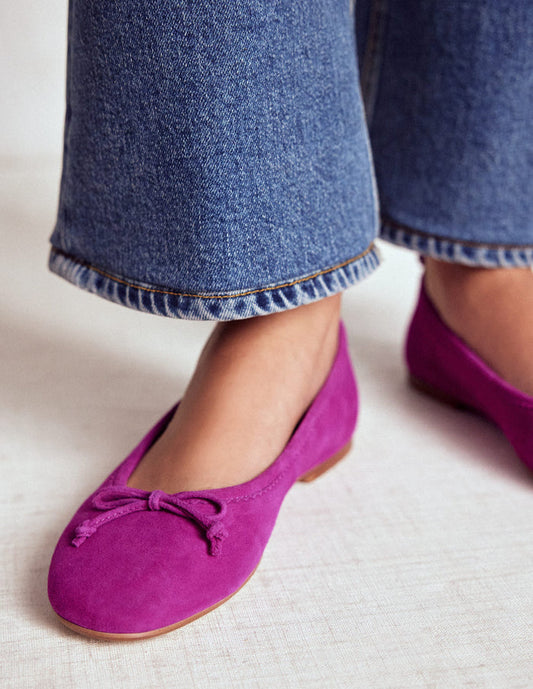 Kitty Flexi Sole Ballet Flats Regal Purple