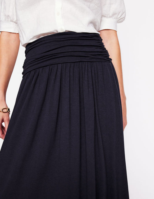 Rosaline Jersey Skirt Navy