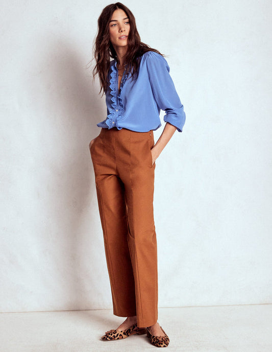 Smart 7/8 Pants Russet
