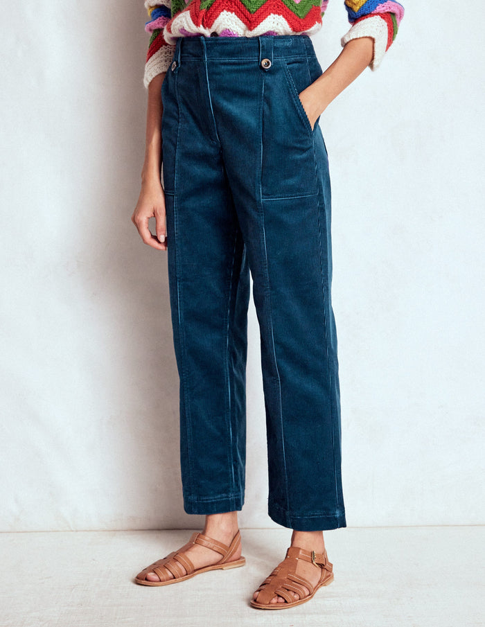 Pimlico Cord Pants Indigo Blue