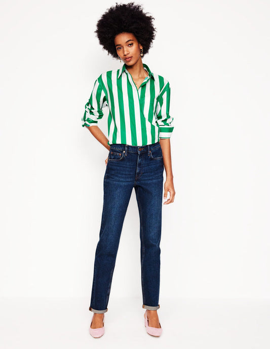 Girlfriend Jeans Dark Vintage
