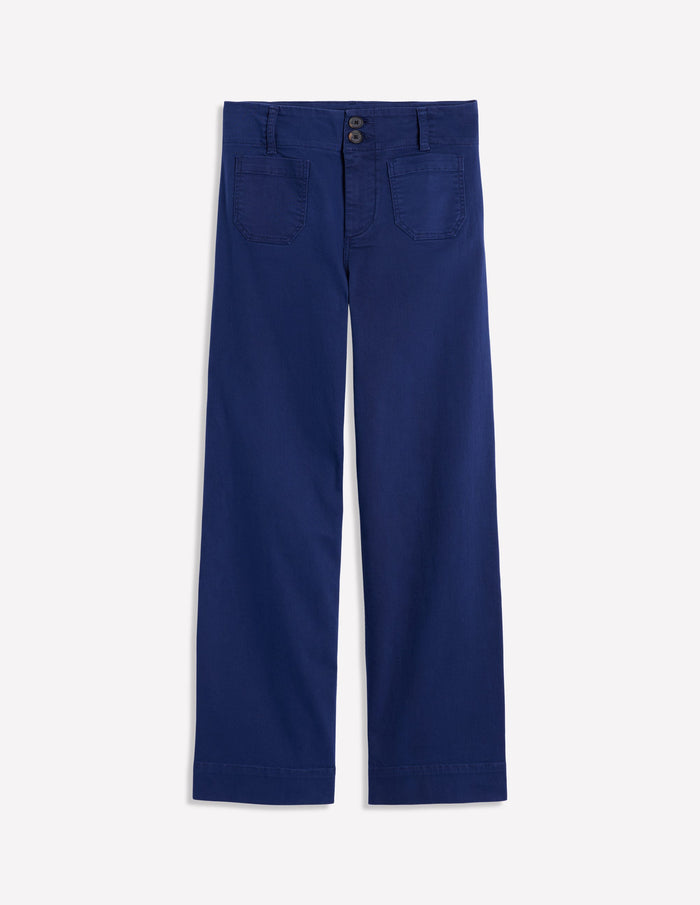 Primrose Patch Pocket Pants Navy