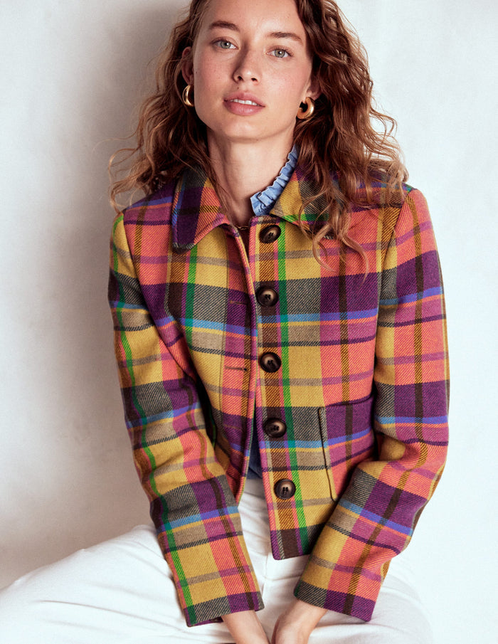 Knightsbridge Wool Jacket Multi Check