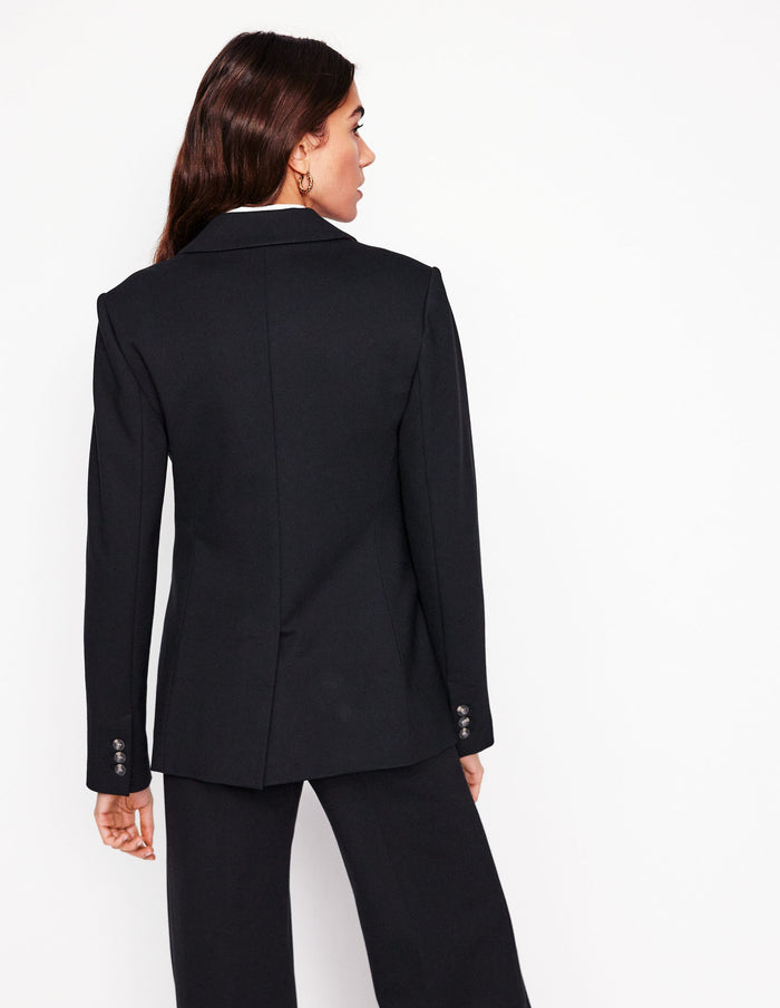 Marylebone Ponte Blazer Black