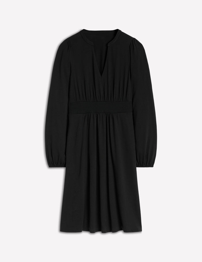 Sarah Short Jersey Dress Black