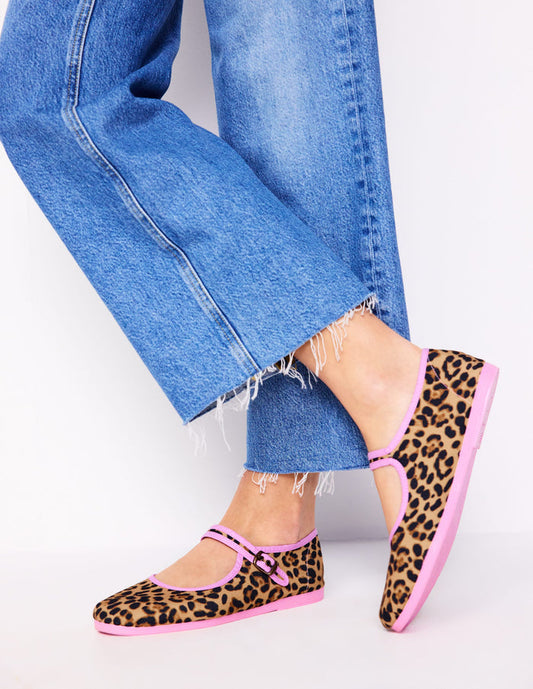 Flexi Mary Jane Leopard