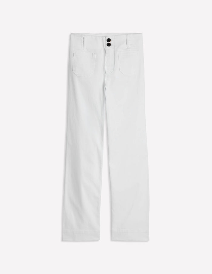 Primrose Patch Pocket Pants White