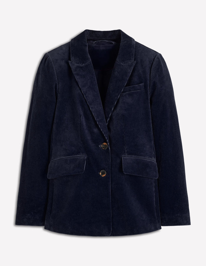 Stamford Cord Blazer Navy
