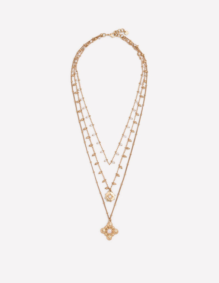 Layering Necklace Gold Colour