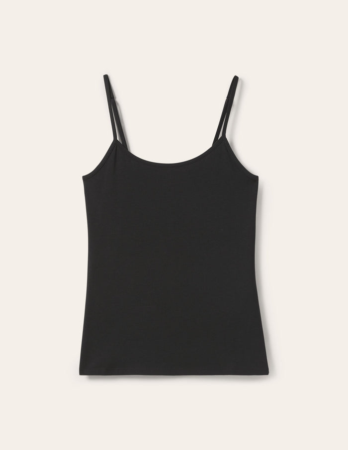 Plain Cami Top Black