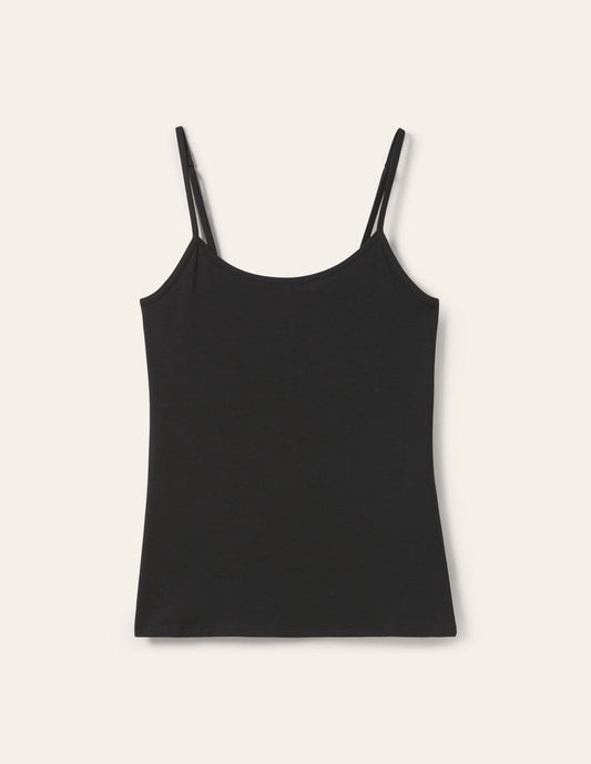 Plain Cami Top Black